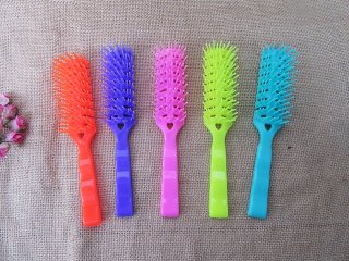 4x12Pcs Candy Color Comfort Hairbrush Combs Mixed Wholesale