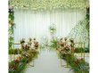 (image for) 1Set x 4Pcs Golden Plinth Frame Pedestal Wedding Display Stand