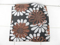 2Pcs HQ Coffee Flower Hemp Pillow Cushion Covers 43cm 2Pcs HQ Coffee Flower Hemp Pillow Cushion Covers 43cm
