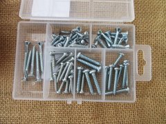 (image for) 2Packs x 70Pcs Multi-Purpose Screw Assortment DIY Fix Home Use