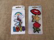 (image for) 12Sheets X 3Pcs COOL Tin Button Pin Badges Assorted