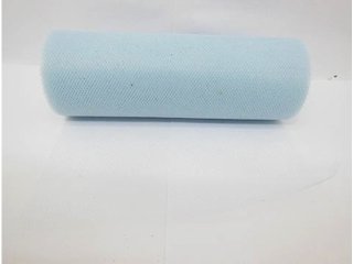 (image for) 4Roll X 25Yds Tulle Roll Spool 15cm Wedding Gift Bow - Blue