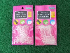12Sheet X 200Pcs (2400Pcs) Fast Lock Cable Tie Snap Lock Pin Sec 12Sheet X 200Pcs (2400Pcs) Fast Lock Cable Tie Snap Lock Pin Sec