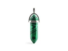 (image for) 10X Green Turquoise Pendant Hexagon Prism Beads Charms