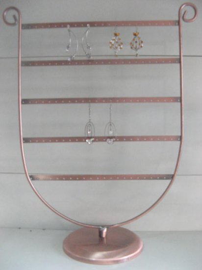 1Pc New Copper Holder 59pairs earring display Rack - Click Image to Close