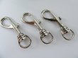 (image for) 20Pcs Lobster Trigger Swivel Clasp Hook Clip Dog Lead 65x20mm