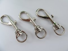 (image for) 20Pcs Lobster Trigger Swivel Clasp Hook Clip Dog Lead 65x20mm
