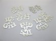 (image for) 3600Pcs Slivery "It's A Girl" Baby Shower Party Table Confetti