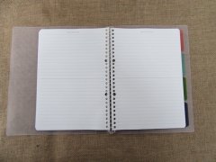 5Pcs Binder Note B5 Notebook Ruled Diary Journal Memo Stationary 5Pcs Binder Note B5 Notebook Ruled Diary Journal Memo Stationary