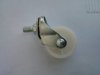 4 New White Castor Wheels 1.5" for Sheliving or Trolley