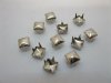 500Pcs Silver Color Pyramid Studs 5x5mm Leather Craft
