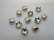 (image for) 500Pcs Silver Color Pyramid Studs 5x5mm Leather Craft