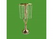 1Set Crystal Table Chandelier Candlestick Wedding Flower Vase