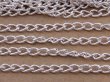 100Meter Silver Color Thin Cable Link Chain Jewelry Finding 2mm