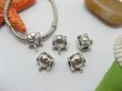 (image for) 20pcs Tibetan Silver Pug Head Beads European Design