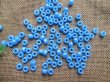 500g Blue Barrel Pony Beads Loose Bead 8mm (image for) 500g Blue Barrel Pony Beads Loose Bead 8mm