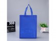 30Pcs Non-woven Blue Shopping Tote Bag Eco Bag Reusable