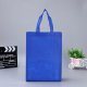 30Pcs Non-woven Blue Shopping Tote Bag Eco Bag Reusable