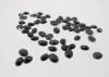 10000 Black Oval Flat Back Diamontes Rhinestones 8x5mm