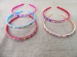 (image for) 1Pc Beaded Headbands Hair Band Hair Loop 10mm Wide New