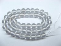 5 Strands Rock Crystal Round Gemstone Beads 10mm