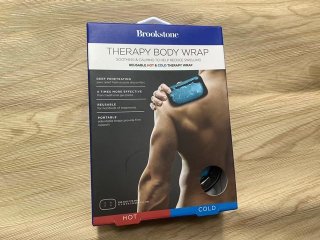 1Pc Brookstone Reusable Therapy Body Wrap Hot & Cold Gel Beads (image for) 1Pc Brookstone Reusable Therapy Body Wrap Hot & Cold Gel Beads