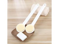 (image for) 1Pc Wash Shower Back Massager Scrubber Exfoliator Bath Brush