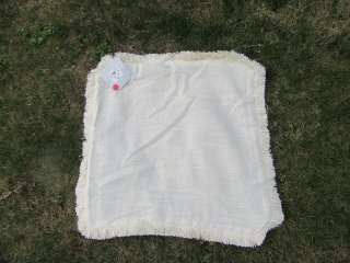 1Pair (2Pcs) Ivory Plain Linen Cushion Covers Throw Pillow Cases