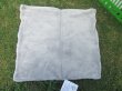 2Pcs Square Soft Velvet Cushion Covers Throw Pillow Cases - GREY
