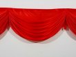 1Pc Hot Red 3M Swag Drape Stage Wedding Background