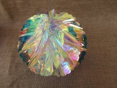 (image for) 8Pcs Shiny AB Color Pom Pom Ball for Decoartion