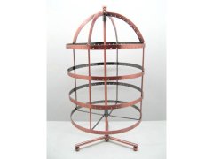 (image for) 1X New 4 Tiers Revolving 96 Pairs Earring Display Holder