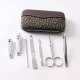 4Sets 7in1 Nail Clippers Manicure Pedicure Nail Care Set With Ca