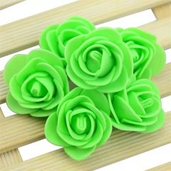(image for) 200Pcs Handmade Artificial DIY Rose Flower Head Wedding Party