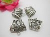 40Pcs HQ New Charms Butterfly Hollow Alloy Beads Pendants