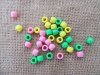18Packs x 16pcs Plastic Pony Beads Loose Beads Mixed be-p-ch336