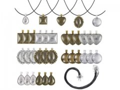 75Pcs DIY Vintage Pendant Making Necklaces Set Jewellery Finding 75Pcs DIY Vintage Pendant Making Necklaces Set Jewellery Finding