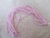 10Strands X 72Pcs Pink Glass Facted Beads 8mm