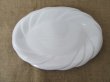 (image for) 1Pc White Oval Ceramic Porcelain Plates Home Kitchen Dining