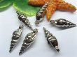 200 Trumpet Shell Shape Pendant Jewellery Finding ac-pe269 (image for) 200 Trumpet Shell Shape Pendant Jewellery Finding ac-pe269