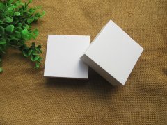 (image for) 6Pcs HQ White Necklace Ring Earrings Jewellery Case 9x9cm