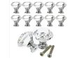 (image for) 10Pcs Crystal Diamond Door Cabinet Drawer Knobs Handles Pulls