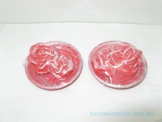 (image for) 36X Red Rose Candles Wedding Brithday Part Favors