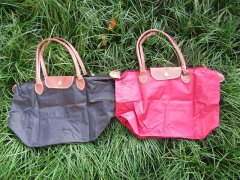 (image for) 3Pcs Foldable Reusable New Hand Bag Shopping Grocery Bags Mixed