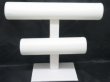 (image for) 1Pc New White 2-Layer Bracelet Jewelry Display Stand Rack