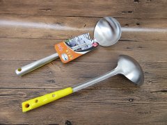 (image for) 1Pc Soup Ladle Frosted Stainless Steel Serving Kitchen Utensil S