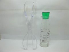 (image for) 10Set Plastic Kitchen Flask & Tongs Tool Set
