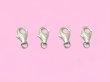 (image for) 10pcs 925.Silver Plated Jewelry Lobster Claw Clasp 5.5X9.5mm