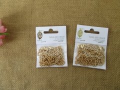 (image for) 12Pcs x 1.8m Ball and Chain Bead Connector Jewellery Keyrings