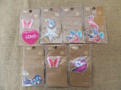 (image for) 12Sheets Fabric Clothes Seam Allowance Sewing Patches